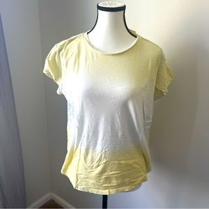 Susana | T shirt | yellow tie dye | XL